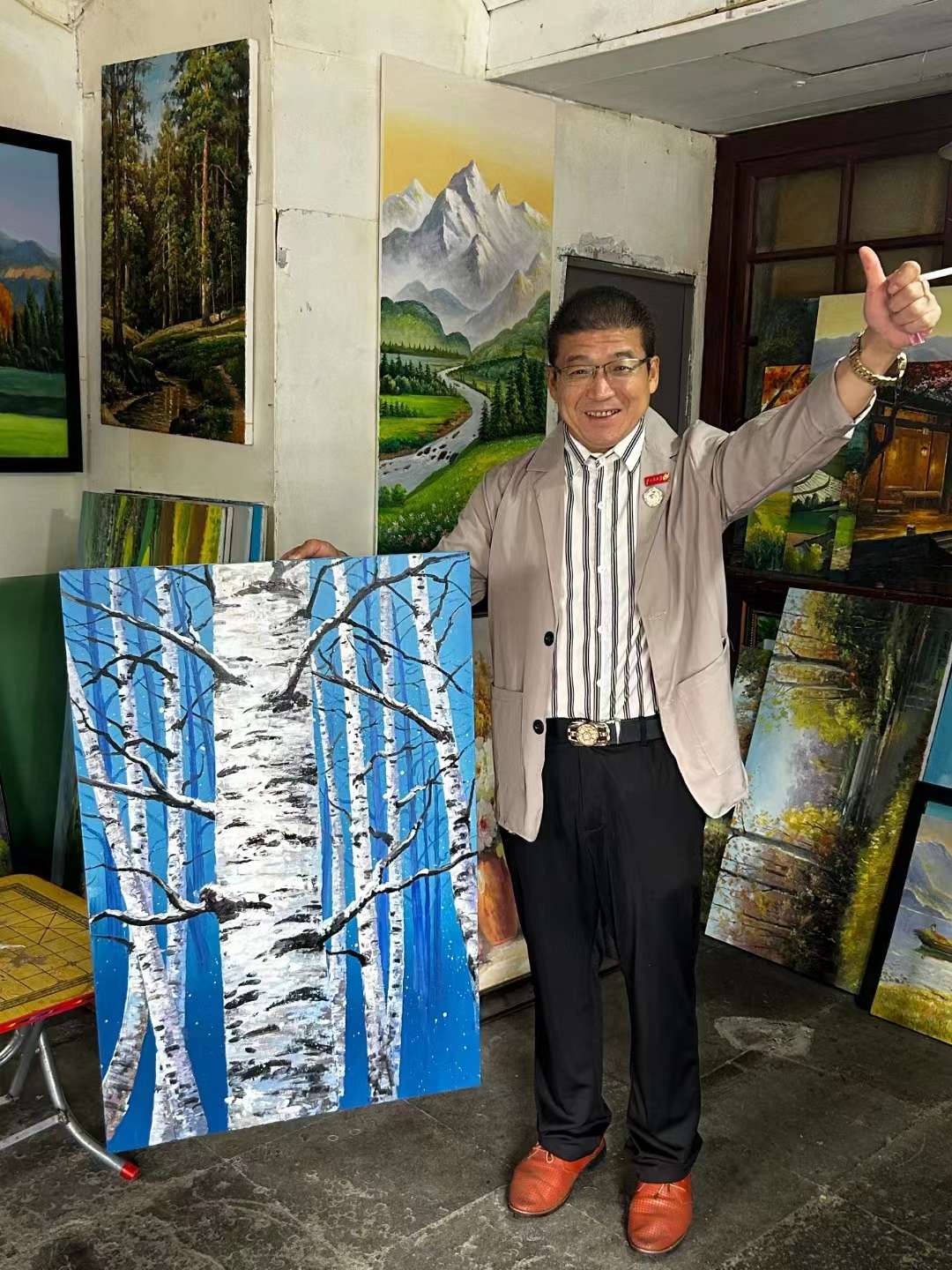 博士茶馆又创新品大金老师首创移动茶馆