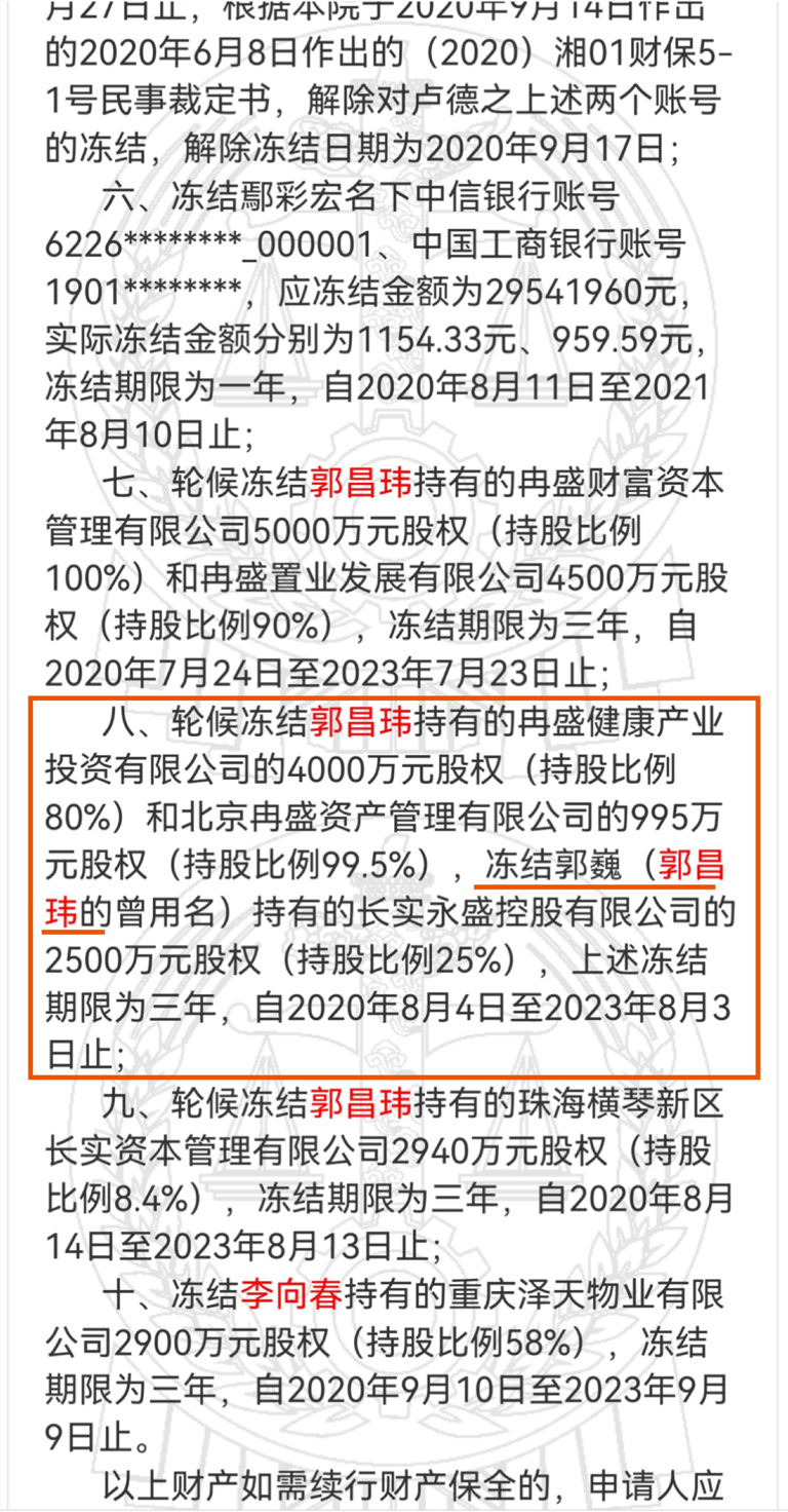 德隆成员无需猜测,郭昌玮曾用名郭巍,李向春都是唐万新的手下,吴瑞