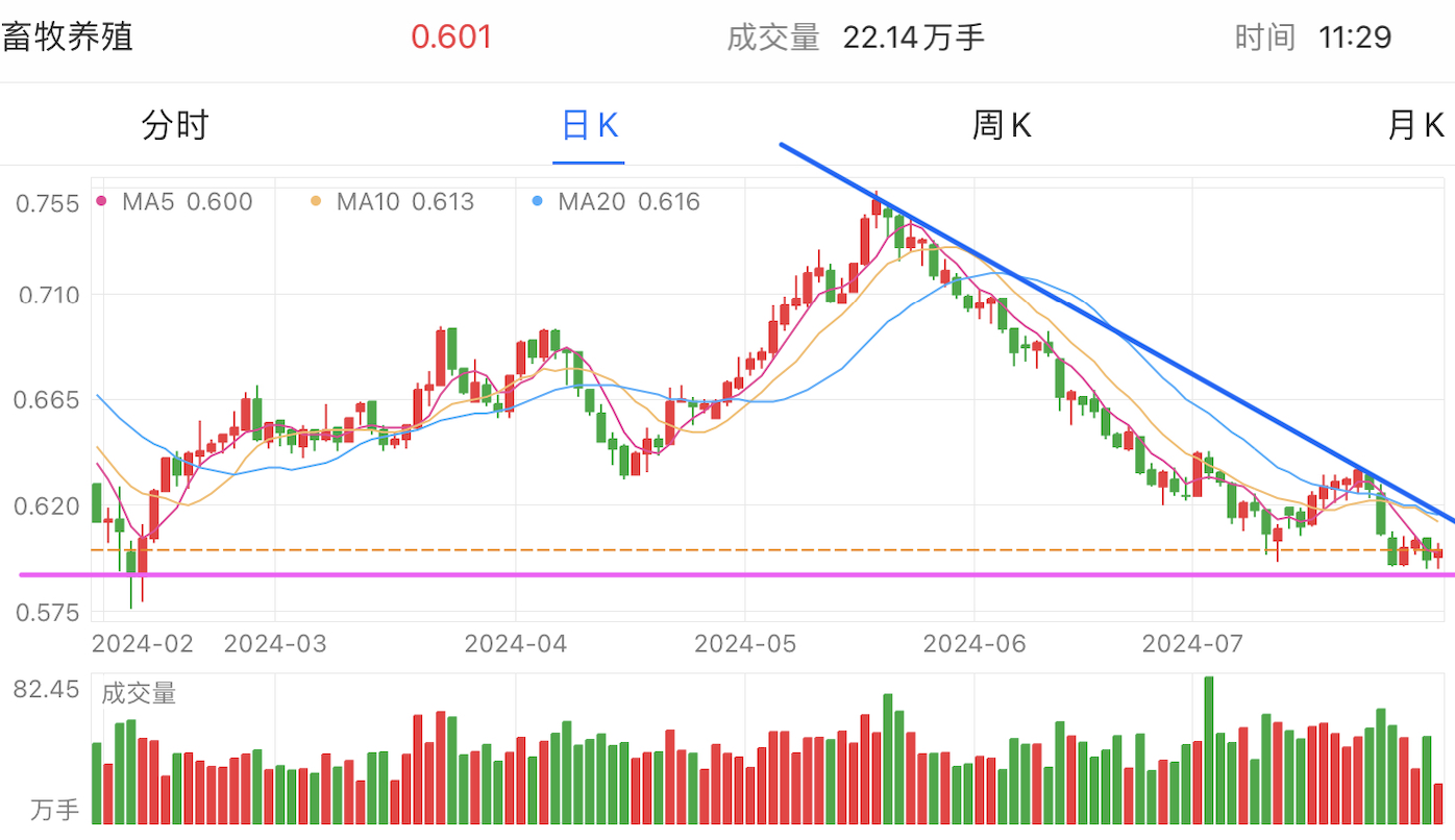 A graph of stock marketDescription automatically generated