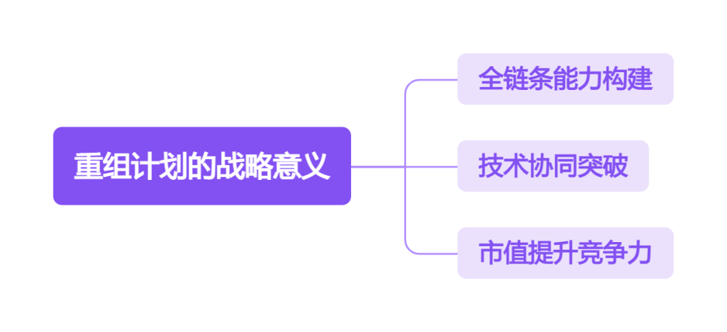 重组计划的战略意义