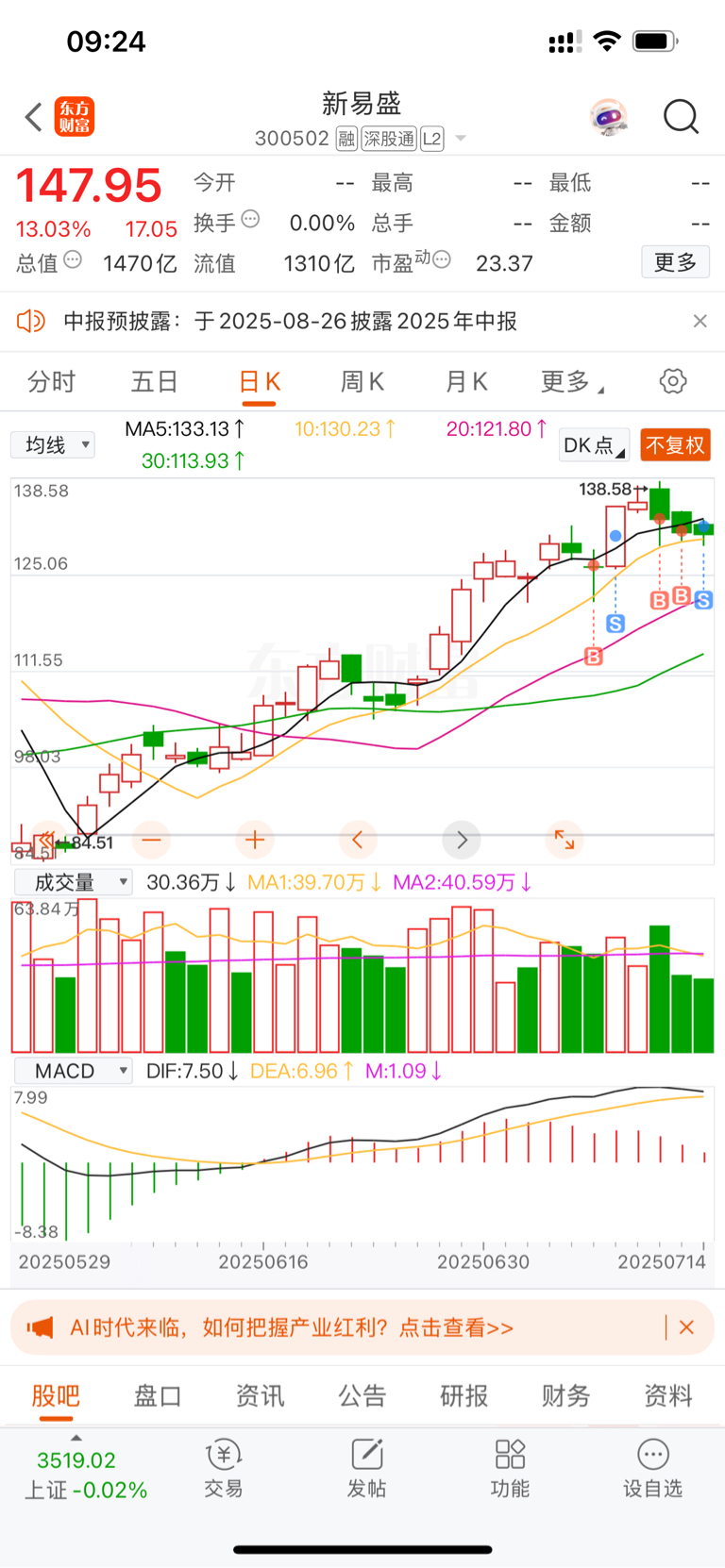 时也命也_新易盛(300502)股吧_东方财富网股吧