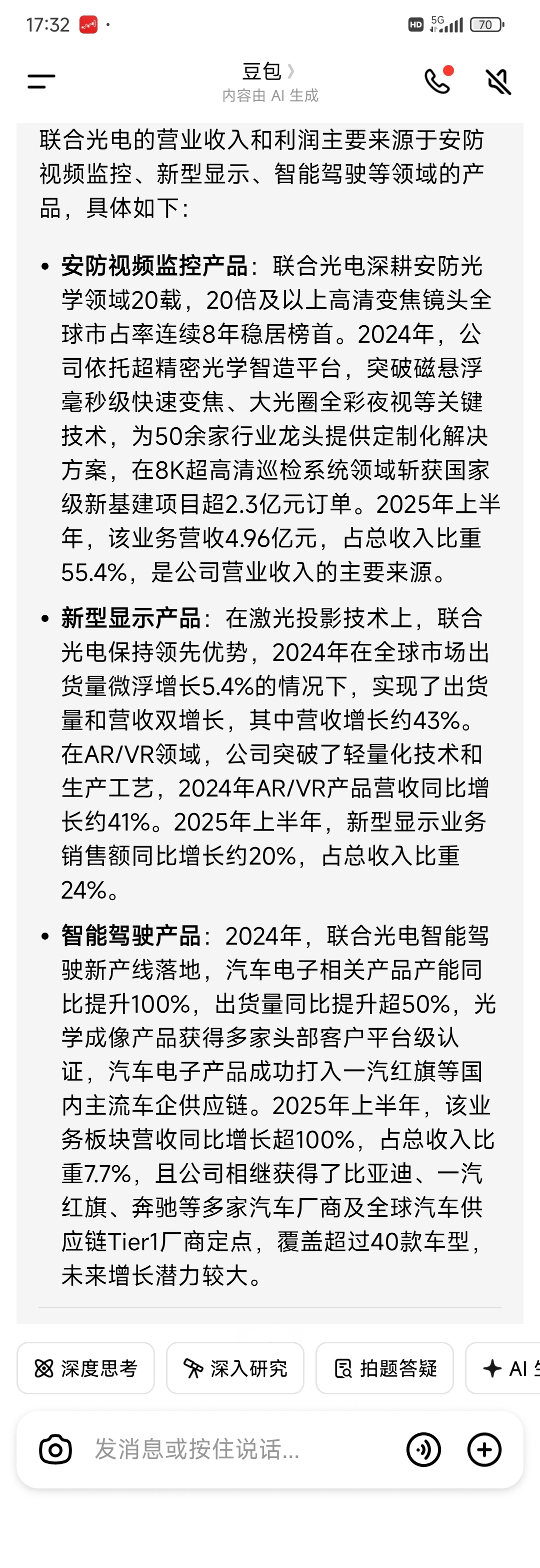 这有点东西，就是不被资金认可！_联合光电(300691)股吧_东方财富网股吧