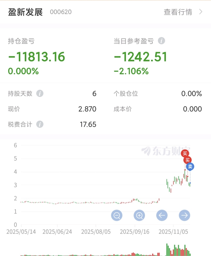 盈新发展(000620)涨停原因深度分析及风险提示