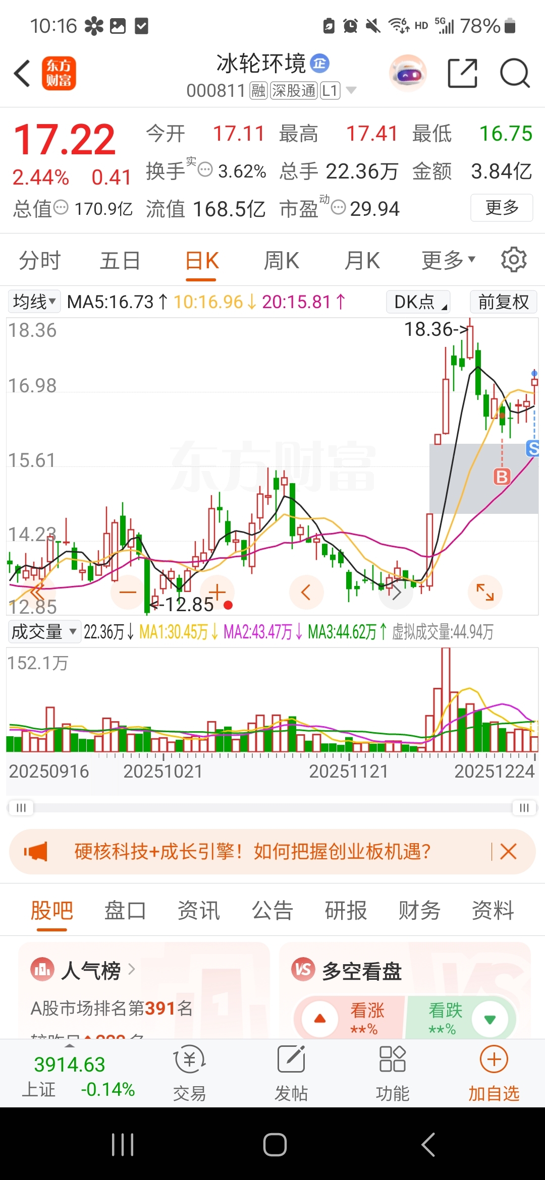 出一半_冰轮环境(000811)股吧_东方财富网股吧