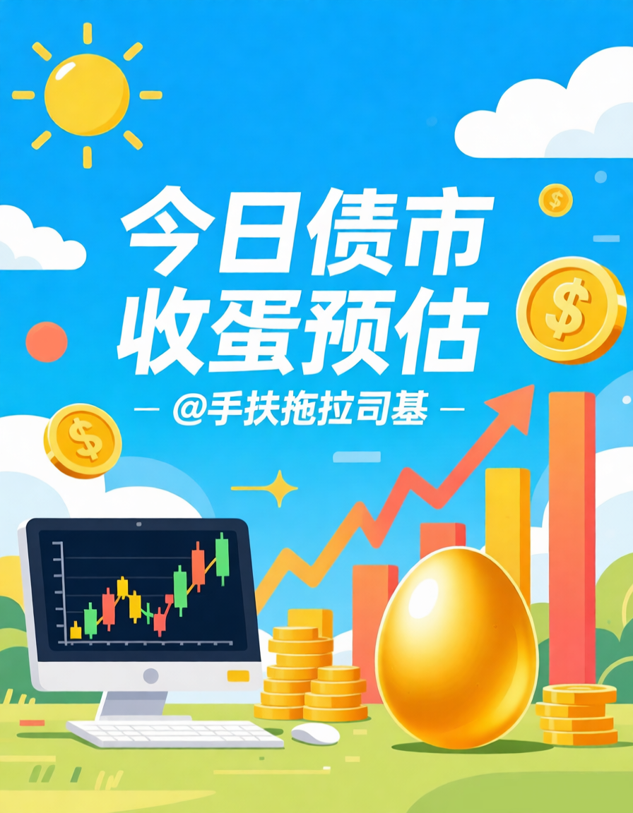 1月13【今日债市收蛋预估】今天股市下跌，债市震荡，利率债雨天，债基可能碎蛋！-东方财富网股吧