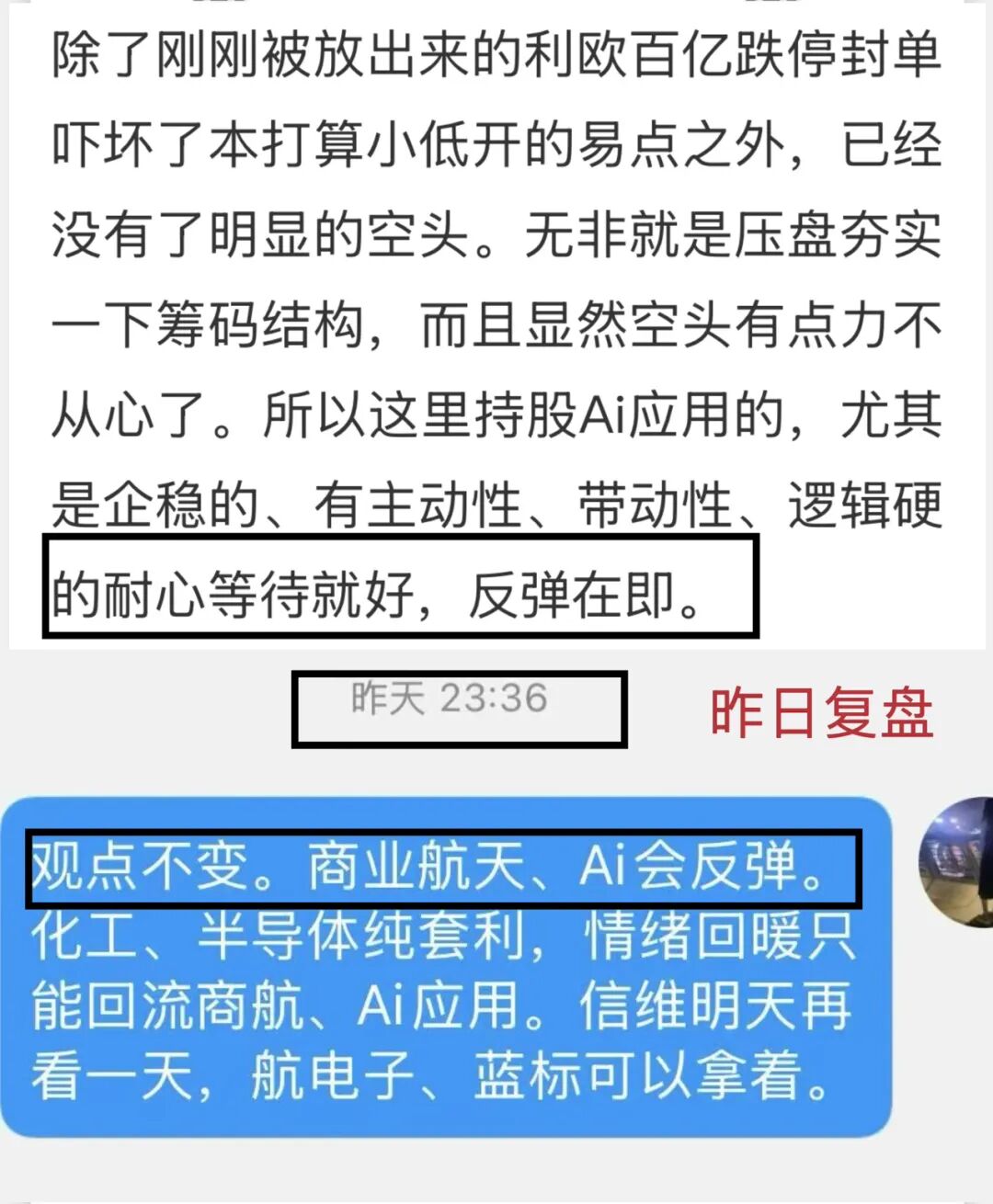 1.22不马后炮，昨日复盘和盘前计划都预判了：商航、Ai应用今天会反弹_财富号_东方财富网