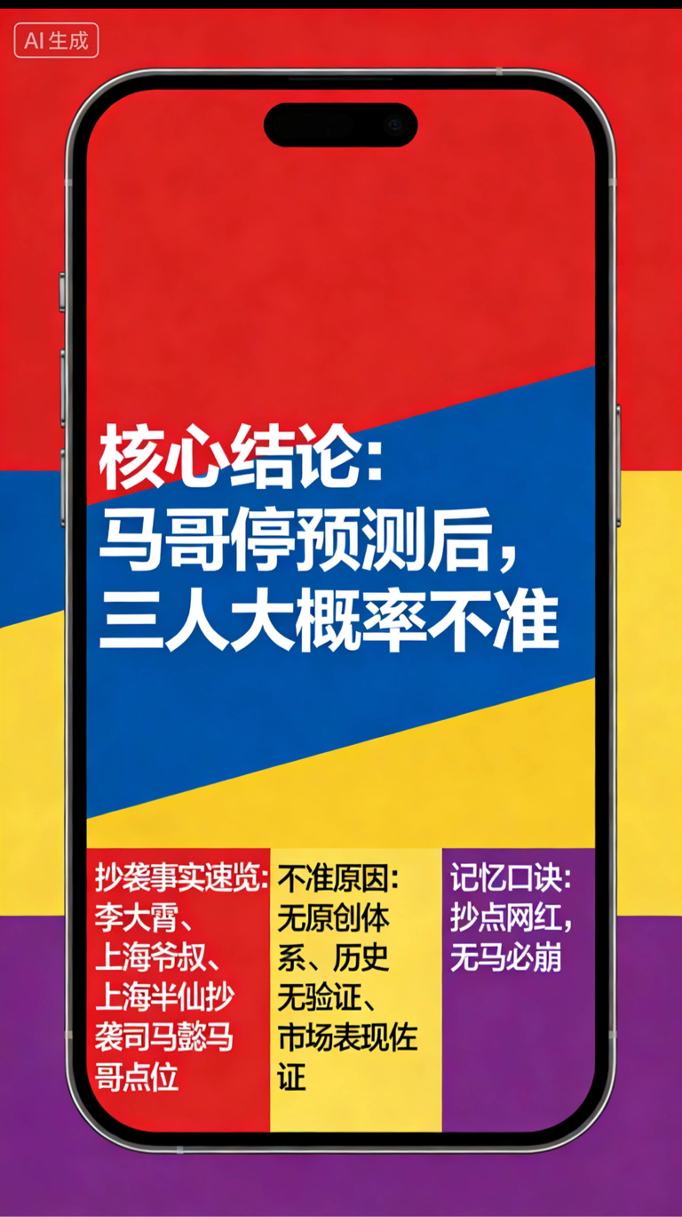 三人抄袭司马懿马哥点位成为大网红，司马懿马哥停了预测点位， 他们后来准吗？大家来-东方财富网股吧