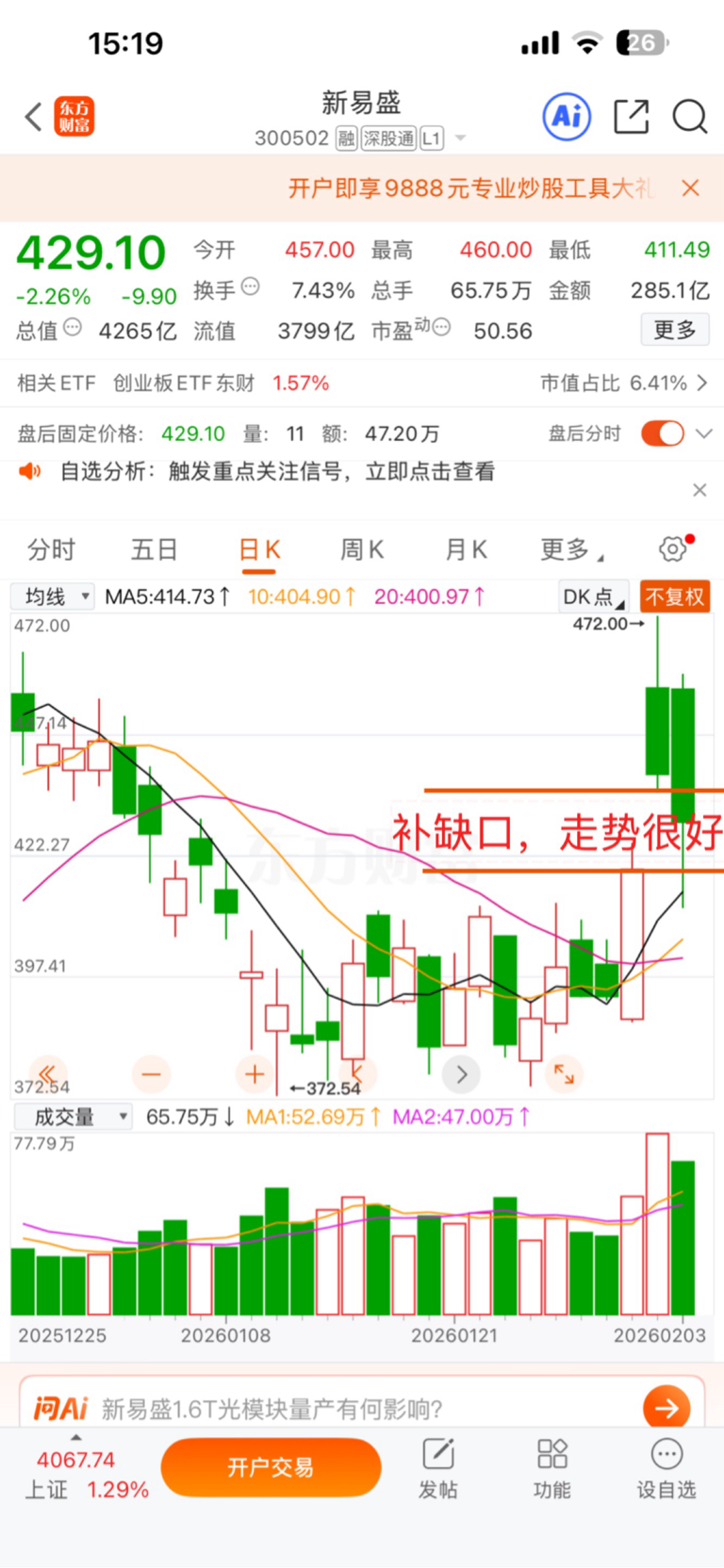 $新易盛(SZ300502)$_新易盛(300502)股吧_东方财富网股吧