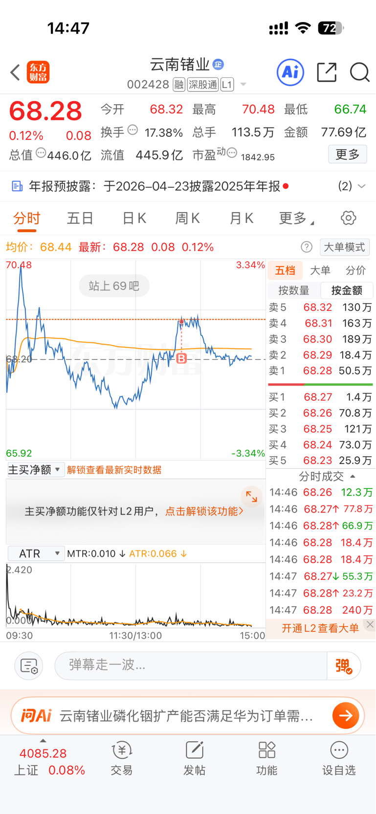 你对得起我?_云南锗业(002428)股吧_东方财富网股吧