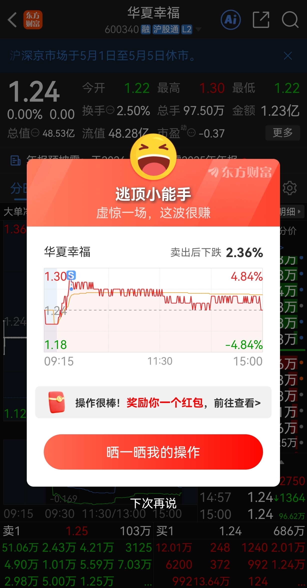 不错不错。_*ST华幸(600340)股吧_东方财富网股吧