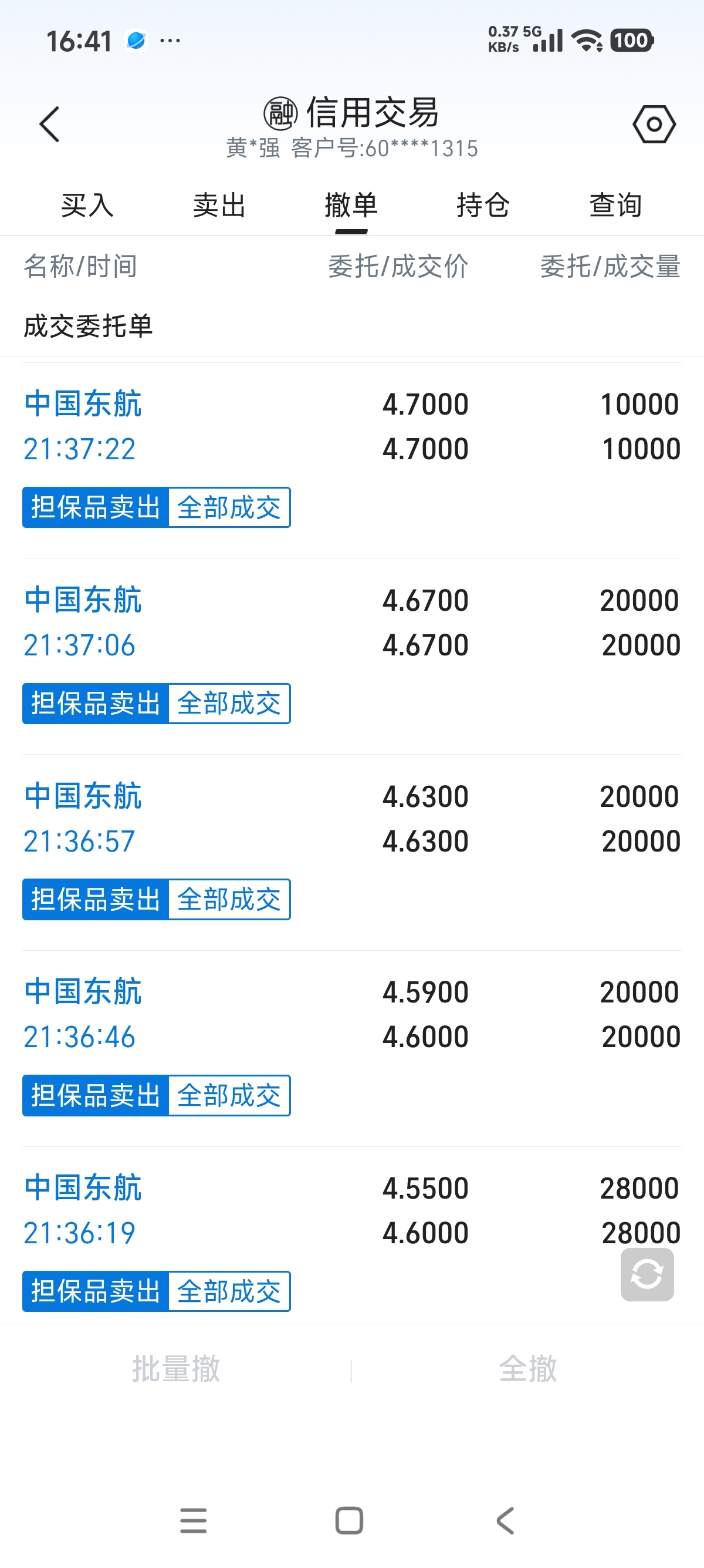 今天做T，提前隔夜单全部成交_中国东航(600115)股吧_东方财富网股吧