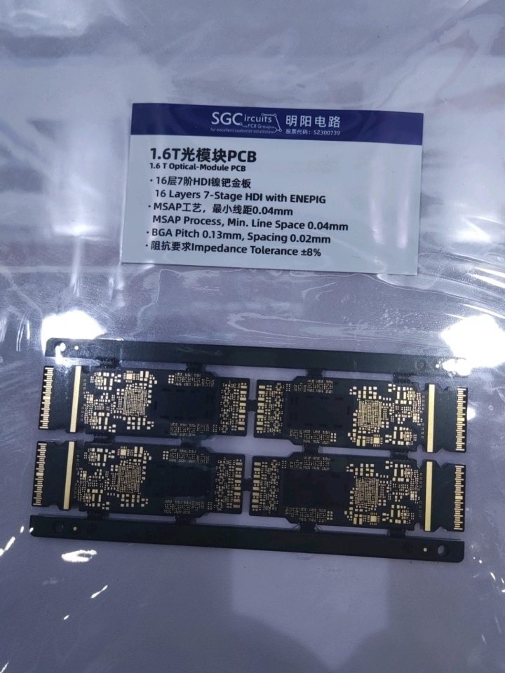 明阳电路1.6T光模块也出来了,明天不涨8个点马上跑了_明阳电路(300739)股吧_东方财富网股吧