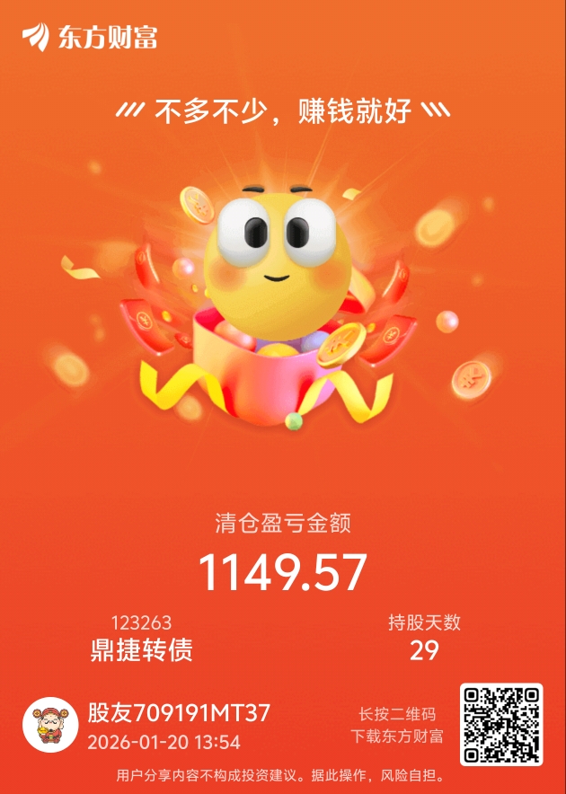 走了中签到现在赚1000多知足了祝留下的兄弟发财_鼎捷转债(sz123263)股吧_东方财富网股吧
